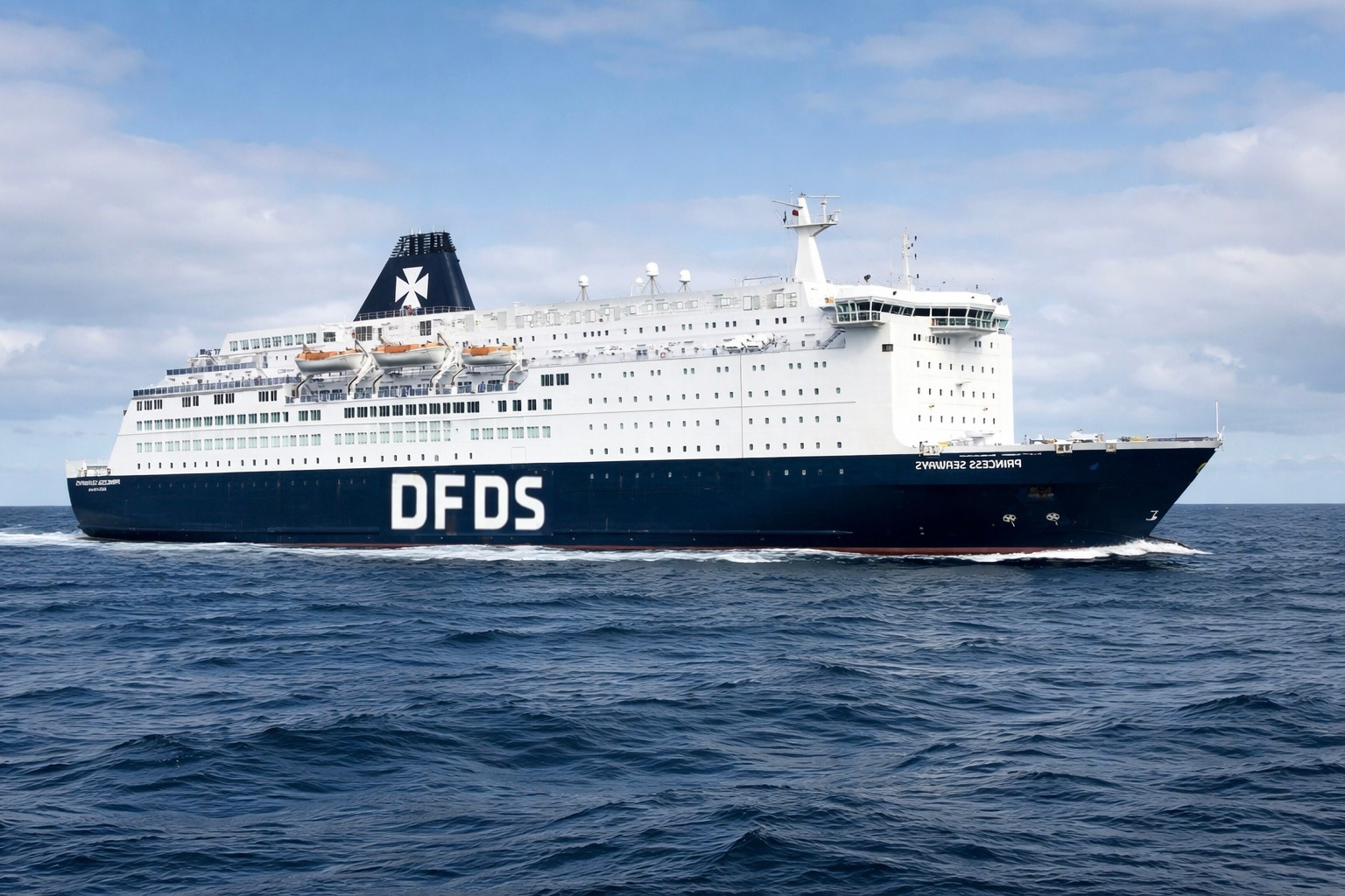 DFDS Seaways Fähre Calais und Dünkirchen Dover